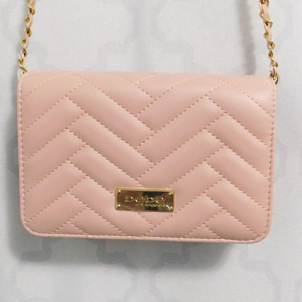 Bebe Blush Pink Small Crossbody Handbag - NWOT